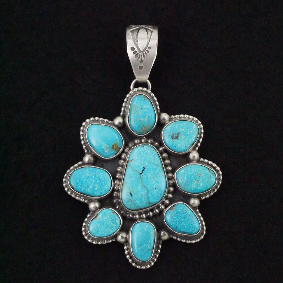 Kathleen Livingston Turquoise & Sterling Silver Pendant