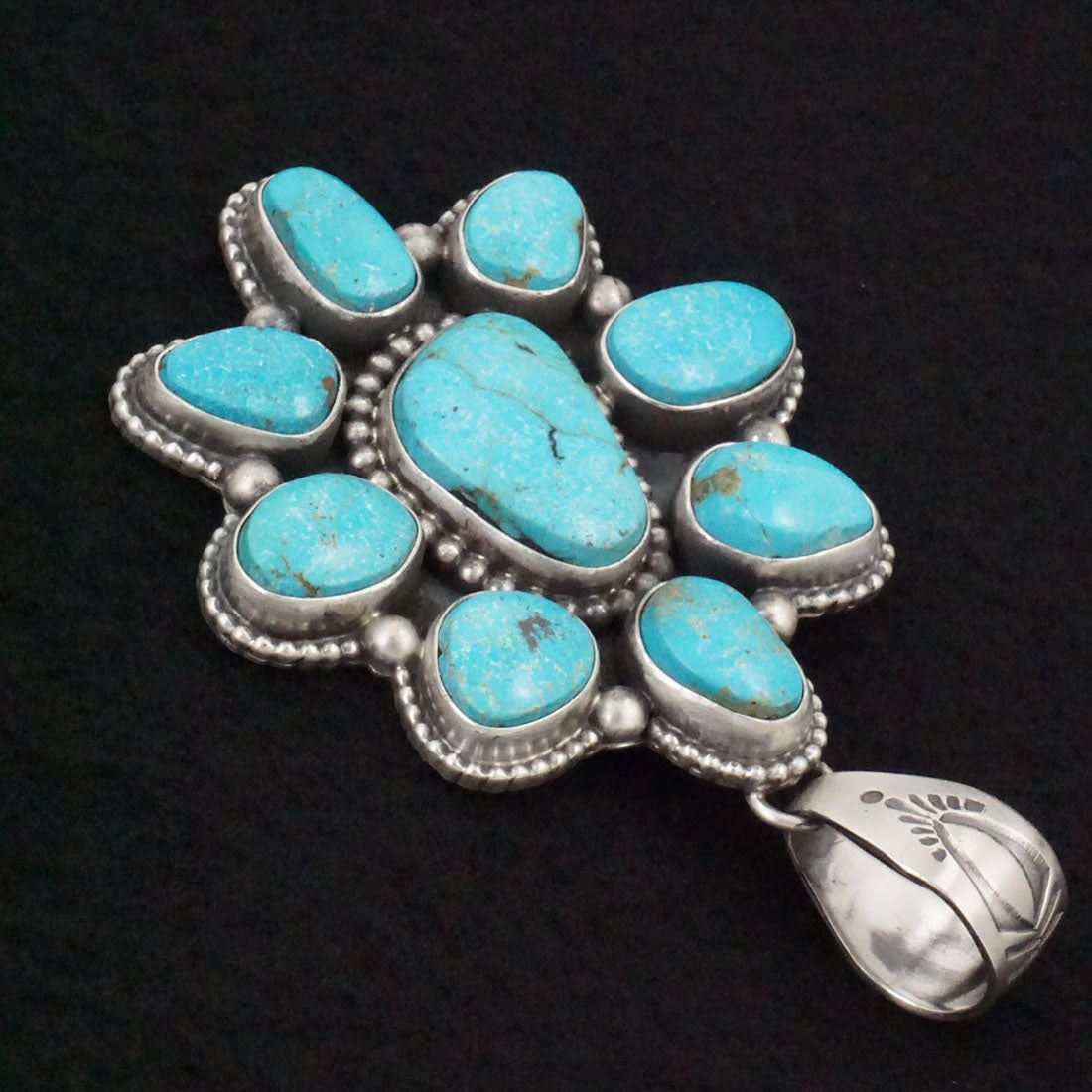 Kathleen Livingston Turquoise & Sterling Silver Pendant