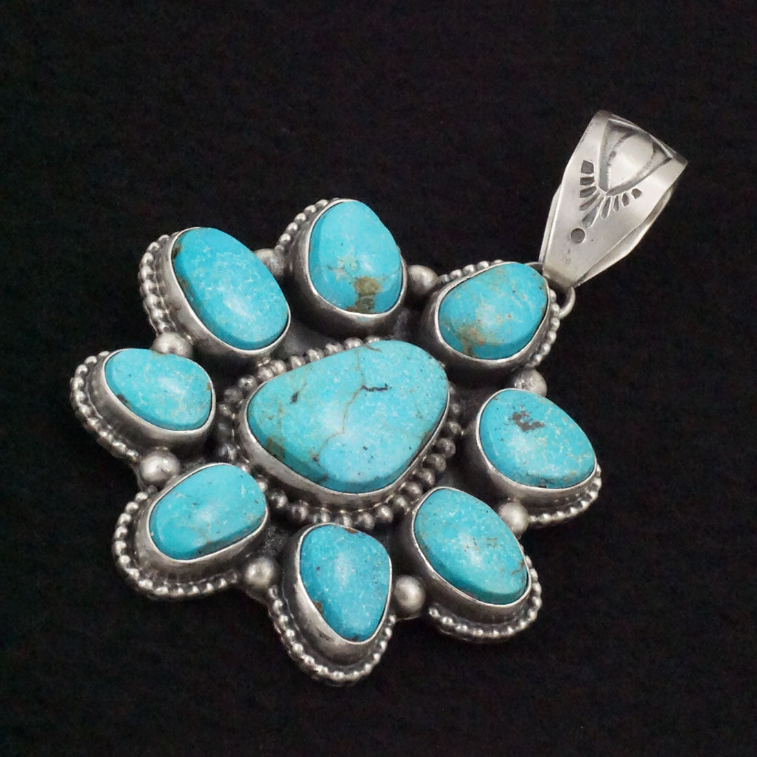 Kathleen Livingston Turquoise & Sterling Silver Pendant