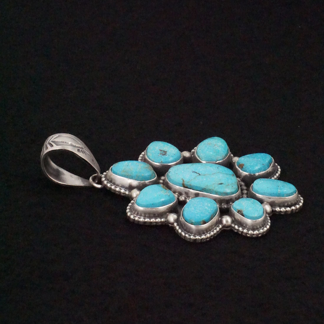 Kathleen Livingston Turquoise & Sterling Silver Pendant