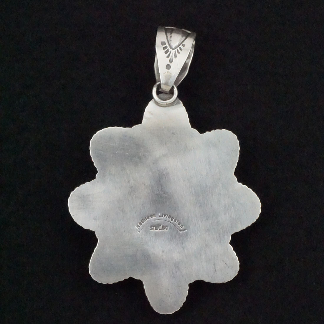 Kathleen Livingston Turquoise & Sterling Silver Pendant