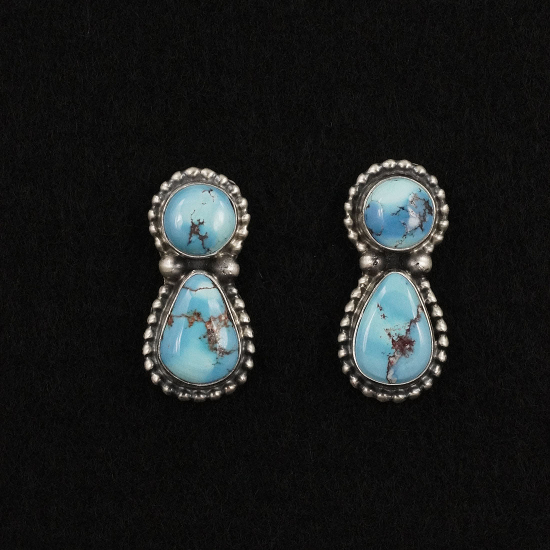 Darrin Livingston Turquoise & Sterling Silver Necklace Set