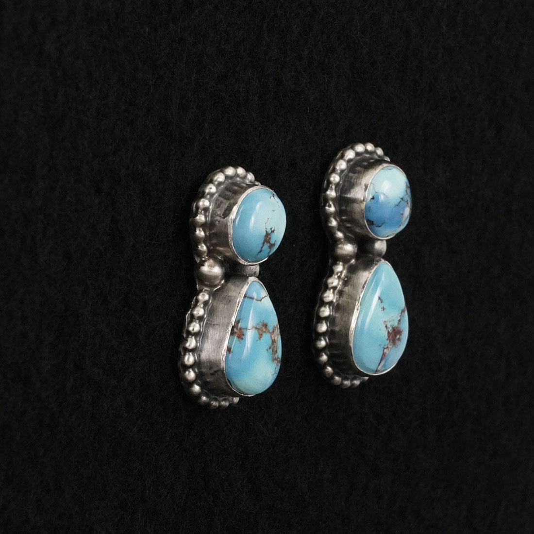 Darrin Livingston Turquoise & Sterling Silver Necklace Set