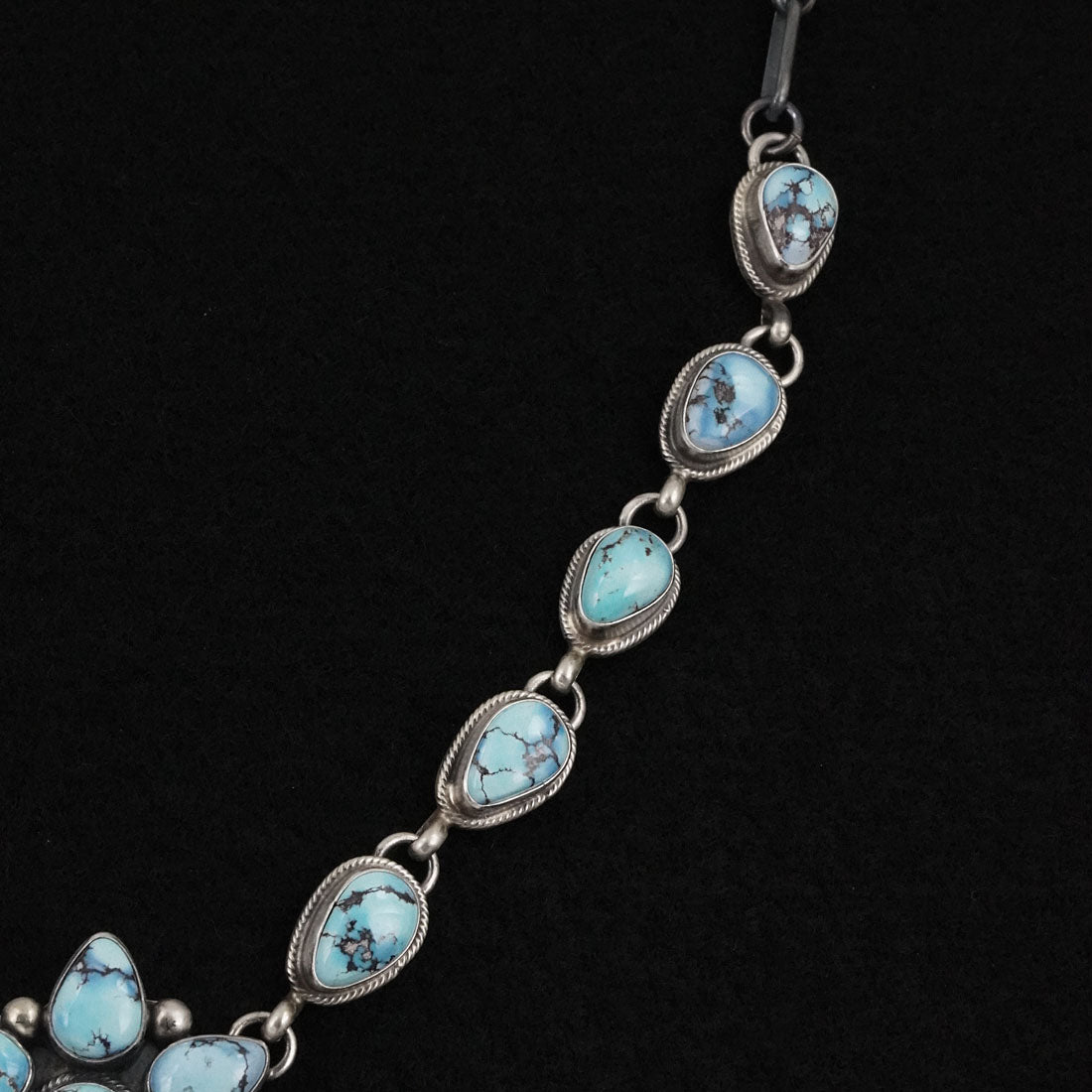 Kathleen Livingston Turquoise & Sterling Silver Necklace Set