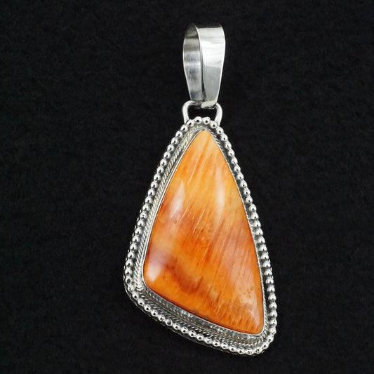 Bobby Johnson Spiny Oyster & Sterling Silver Pendant