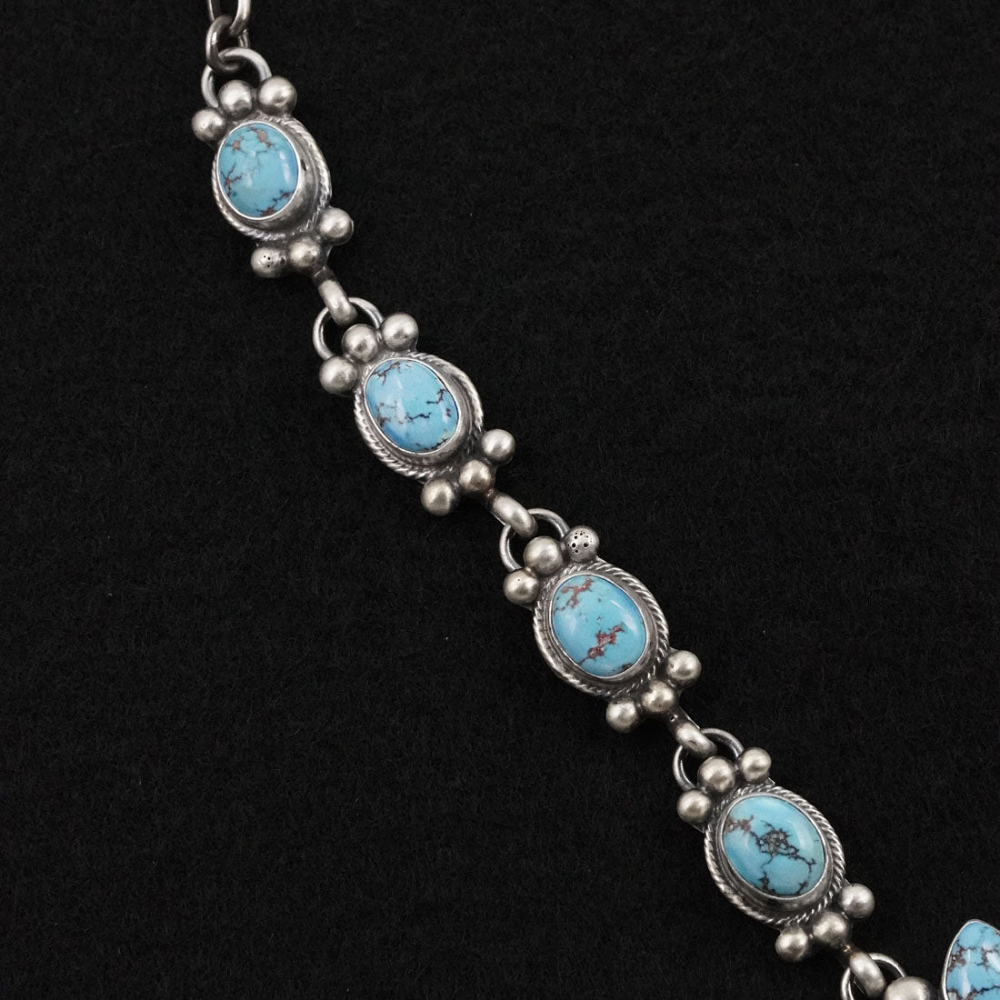 Kathleen Livingston Turquoise & Sterling Silver Necklace Set