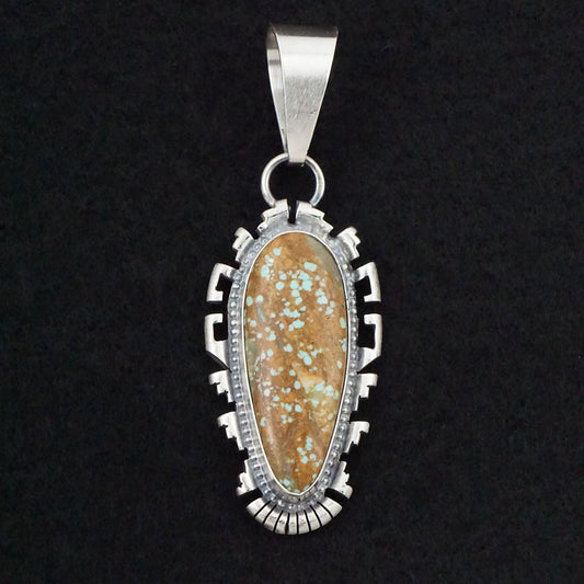 Randy Billy Turquoise & Sterling Silver Pendant