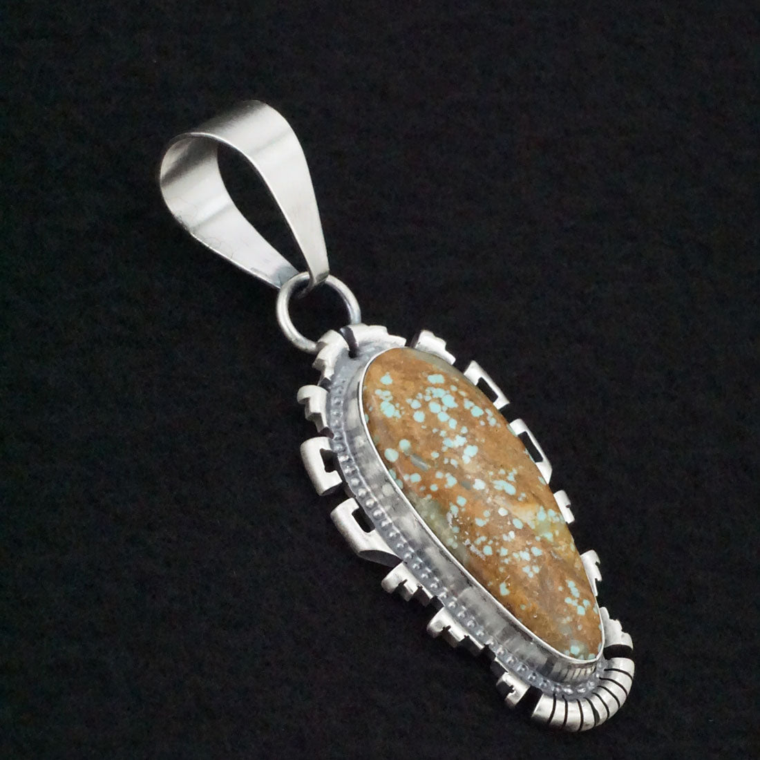 Randy Billy Turquoise & Sterling Silver Pendant