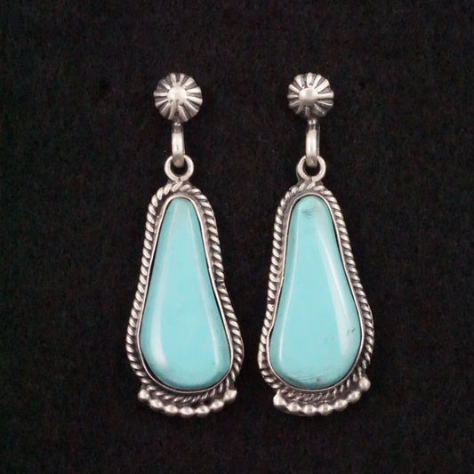 Verley Betone Turquoise & Sterling Silver Earrings