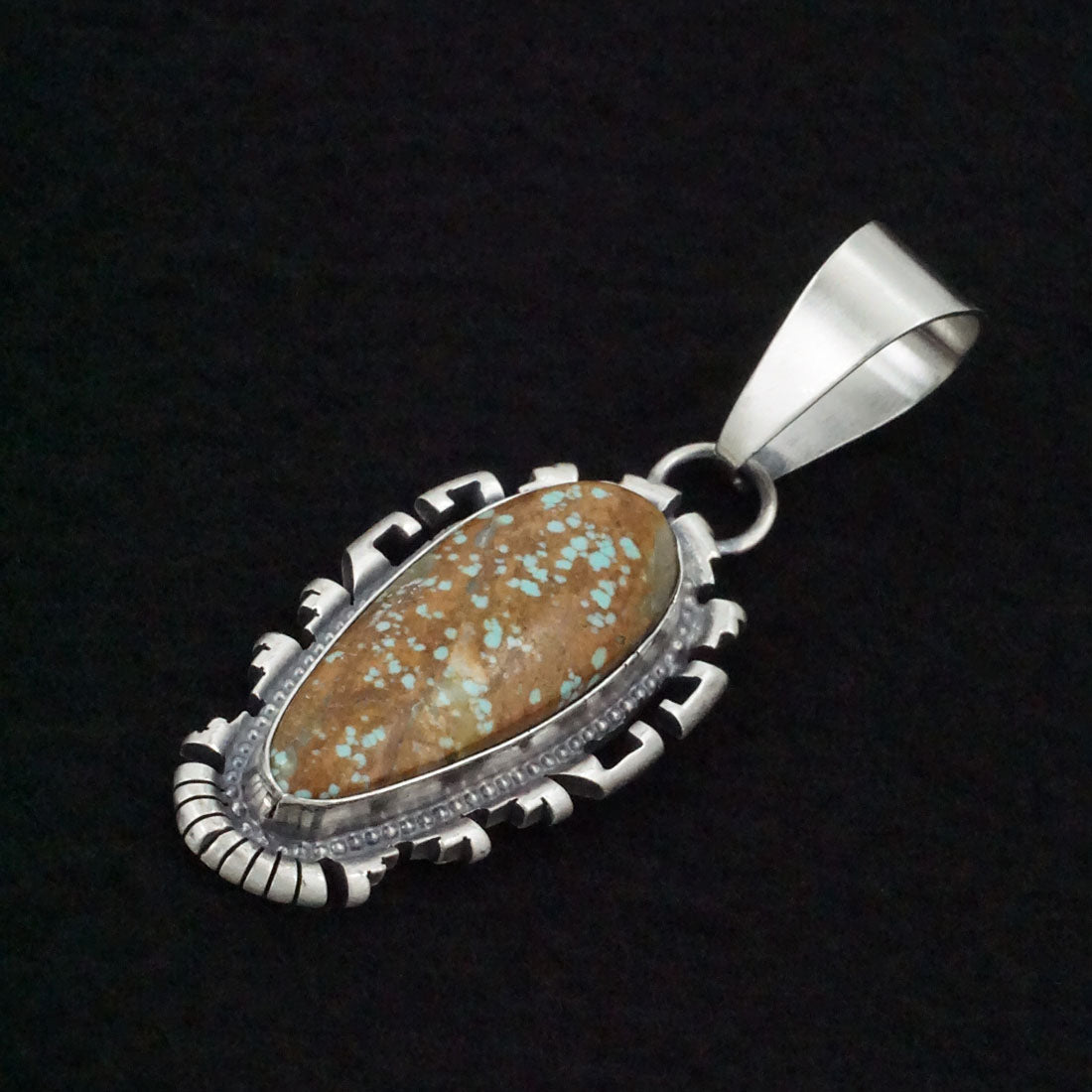 Randy Billy Turquoise & Sterling Silver Pendant