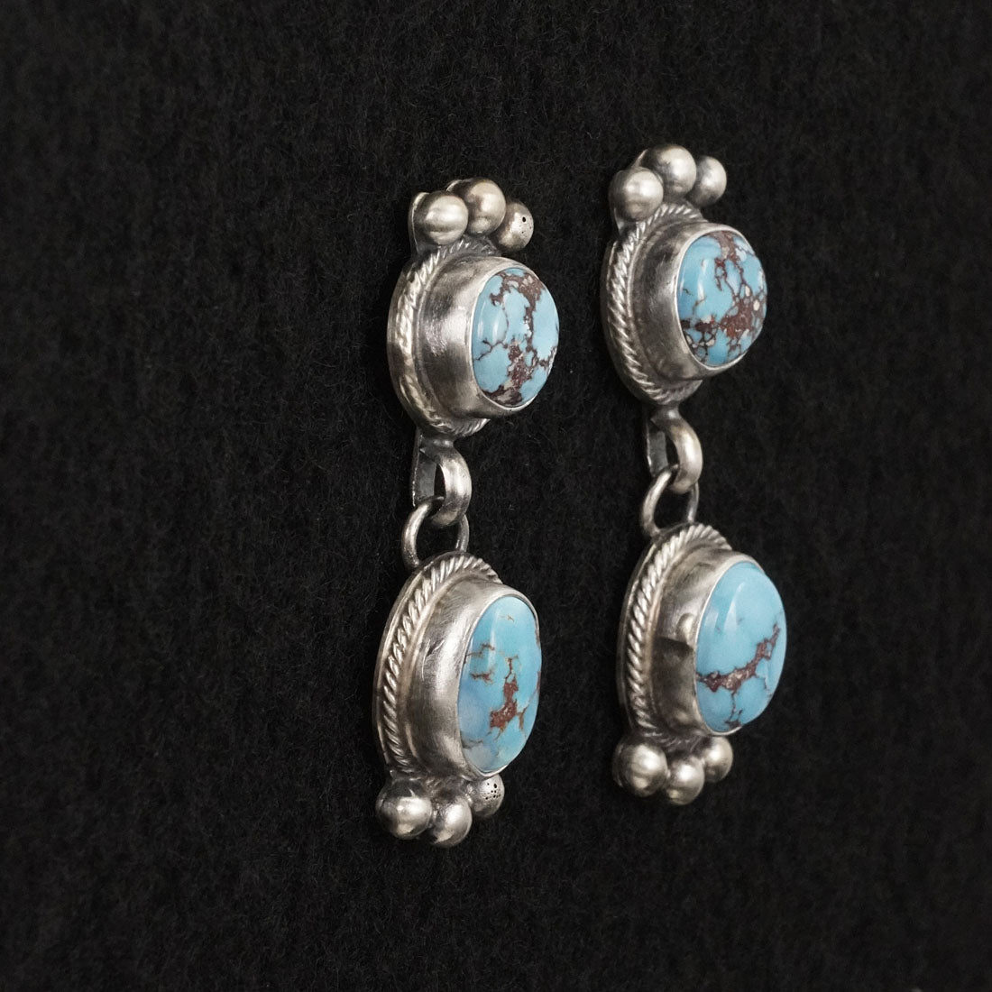 Kathleen Livingston Turquoise & Sterling Silver Necklace Set