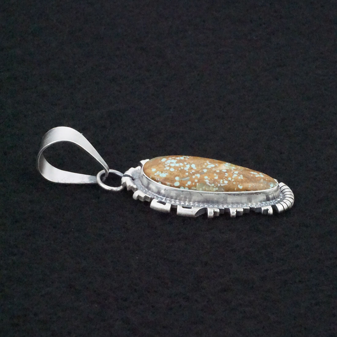 Randy Billy Turquoise & Sterling Silver Pendant