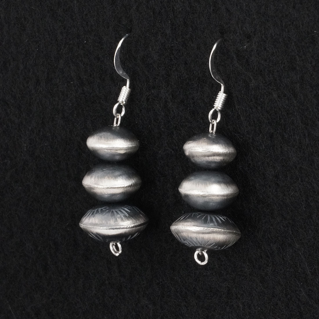 Angeline Miller Navajo Pearl Necklace & Earrings