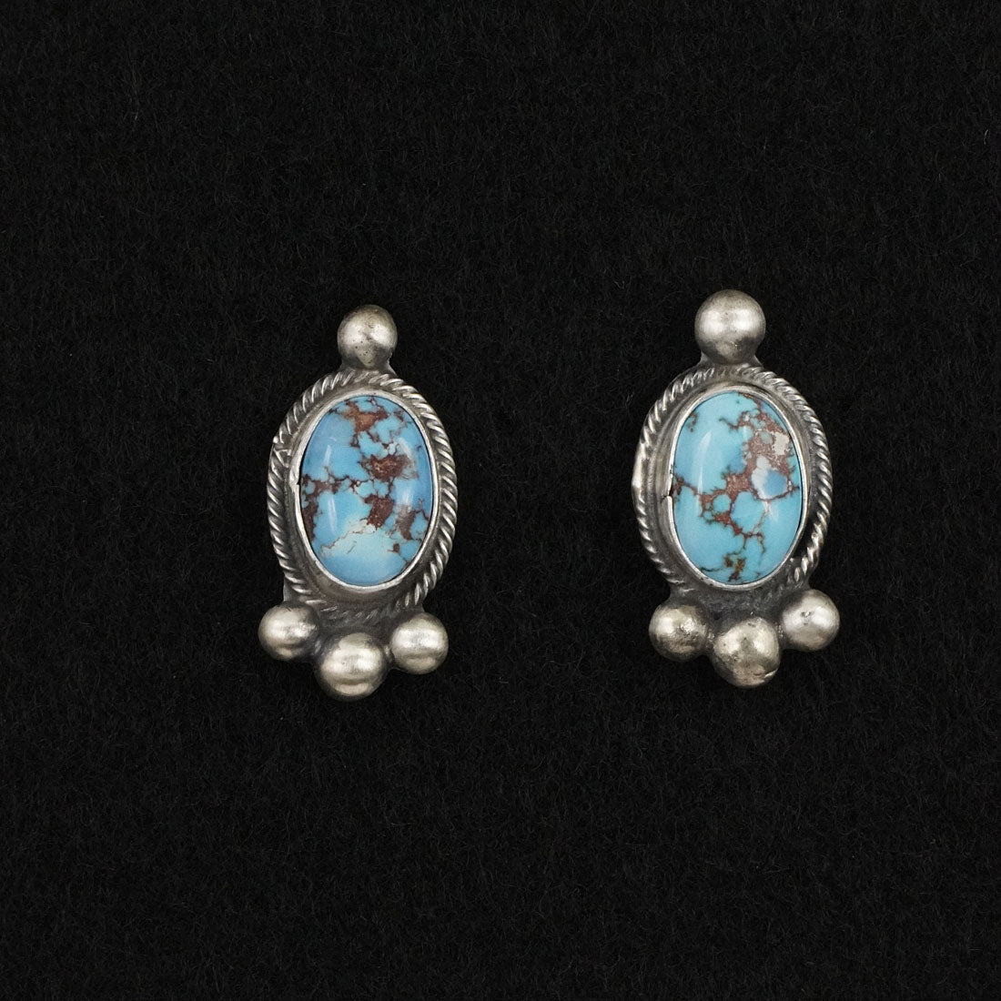 Kathleen Livingston Turquoise & Sterling Silver Necklace Set