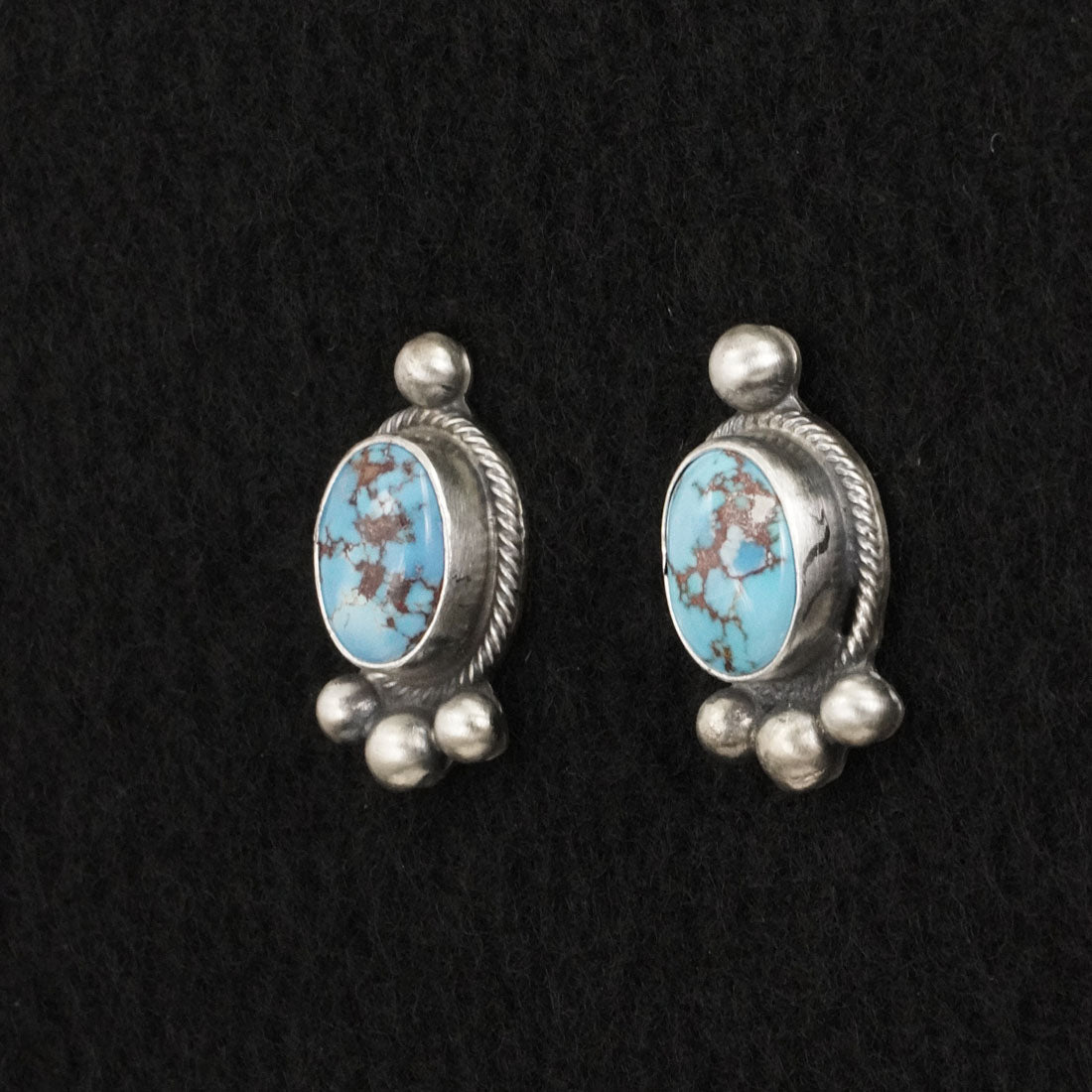 Kathleen Livingston Turquoise & Sterling Silver Necklace Set