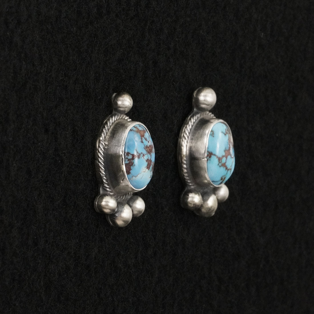 Kathleen Livingston Turquoise & Sterling Silver Necklace Set