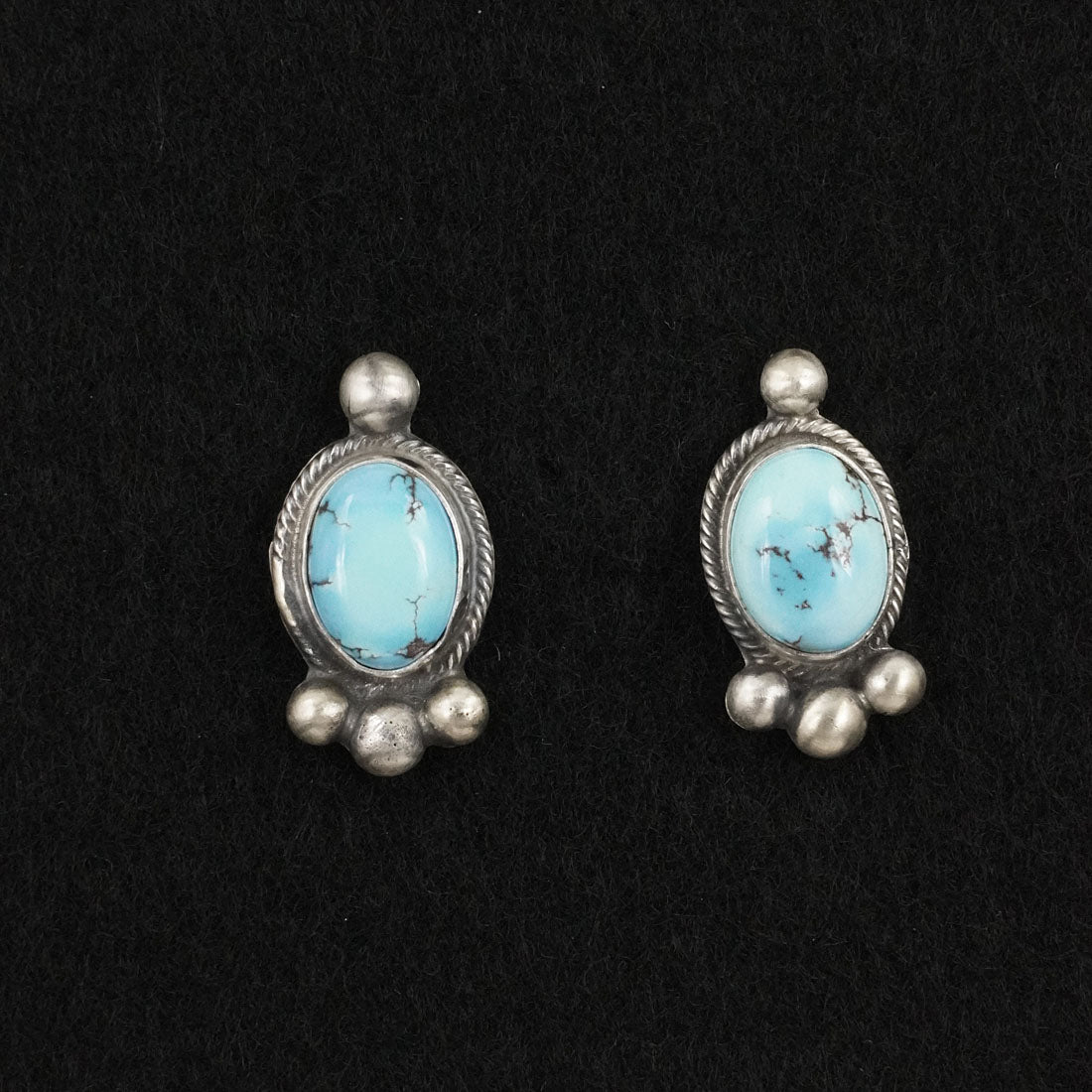 Kathleen Livingston Turquoise & Sterling Silver Necklace Set
