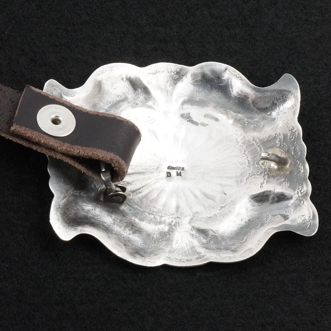 Dan Morgan Sterling Silver Concho Belt