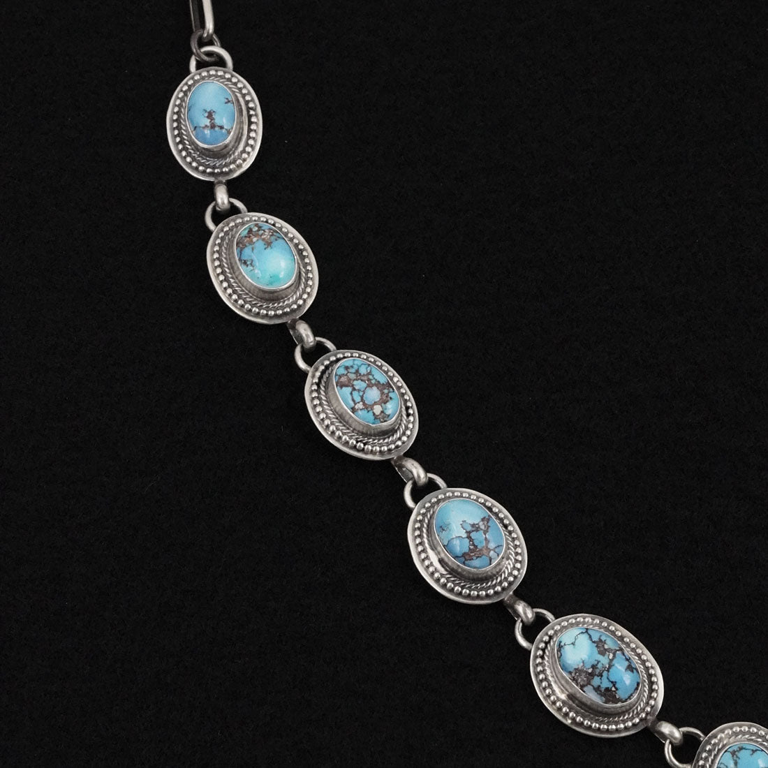 Kathleen Livingston Turquoise & Sterling Silver Necklace Set