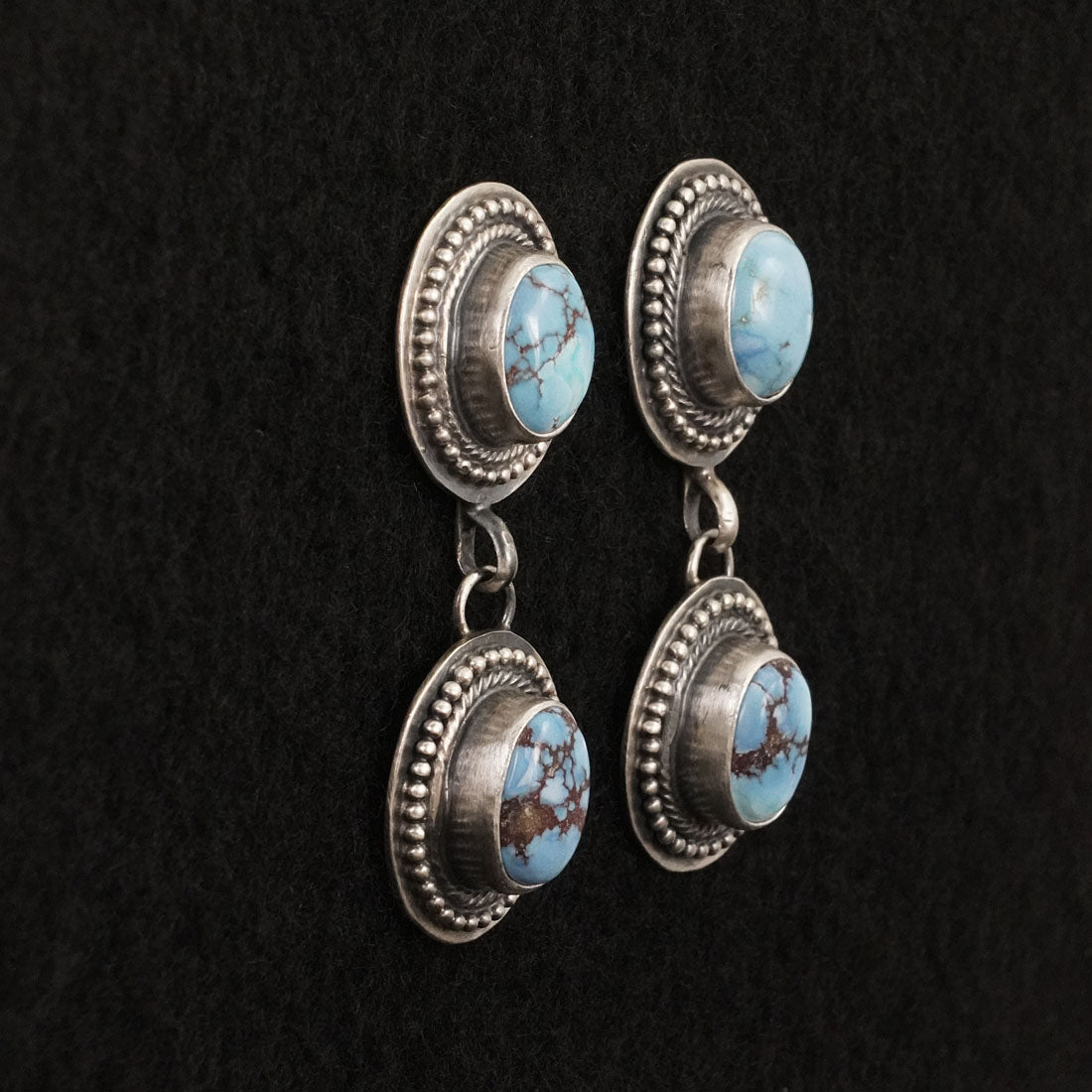 Kathleen Livingston Turquoise & Sterling Silver Necklace Set