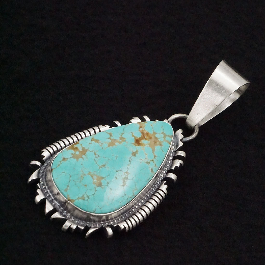 Randy Billy Turquoise & Sterling Silver Pendant