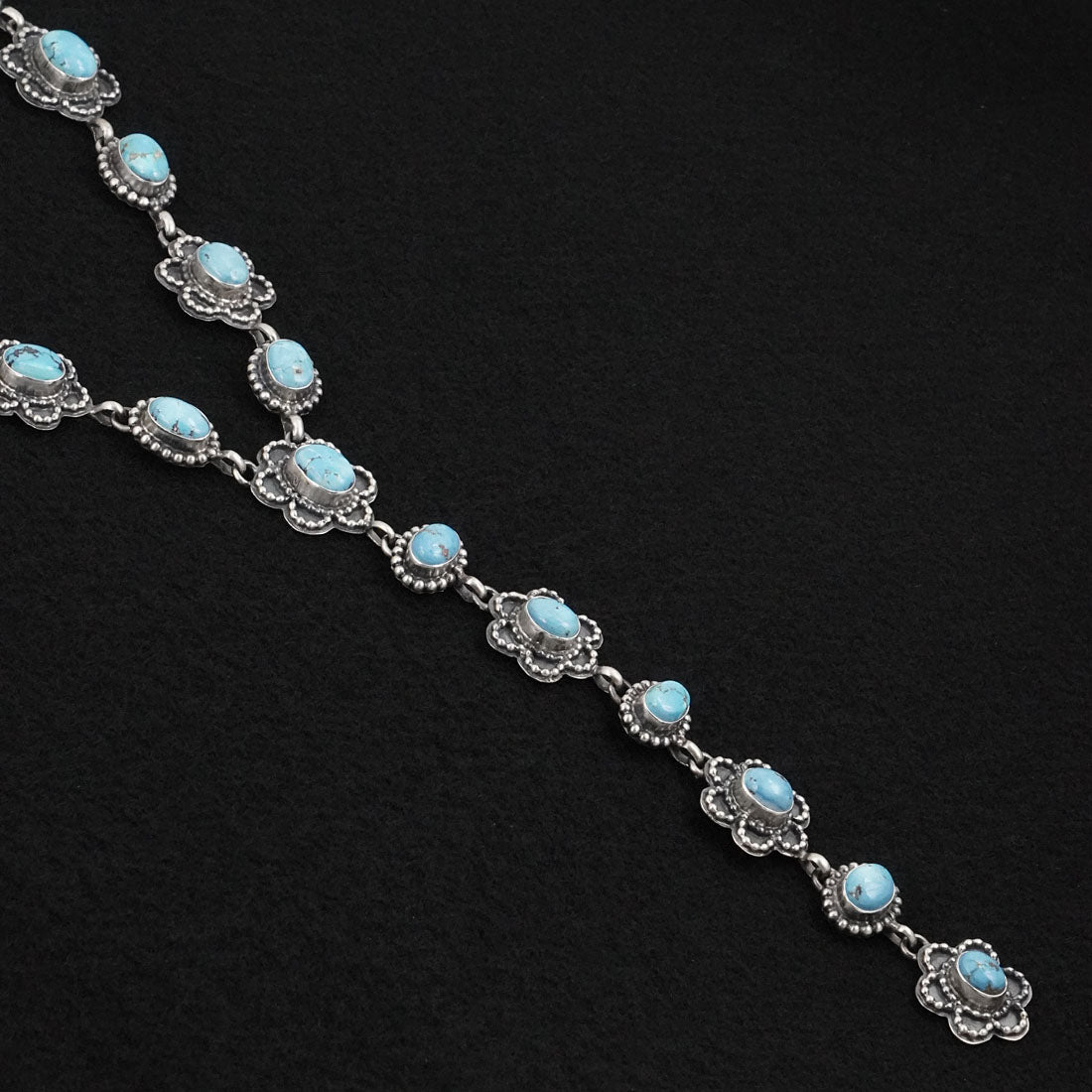 Darrin Livingston Turquoise & Sterling Silver Necklace Set