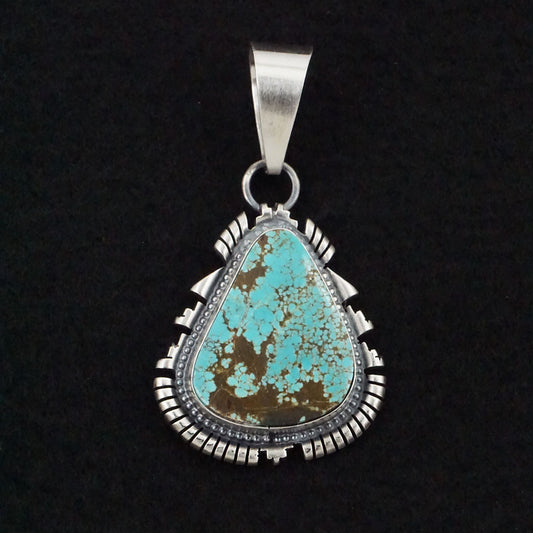 Randy Billy Turquoise & Sterling Silver Pendant