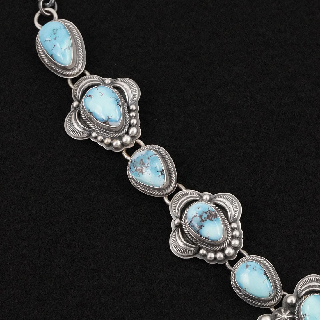 Randy Boyd Turquoise & Sterling Silver Necklace Set