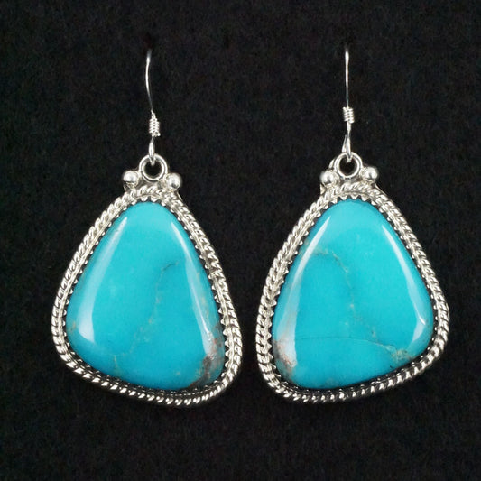 Sharon McCarthy Turquoise & Sterling Silver Earrings