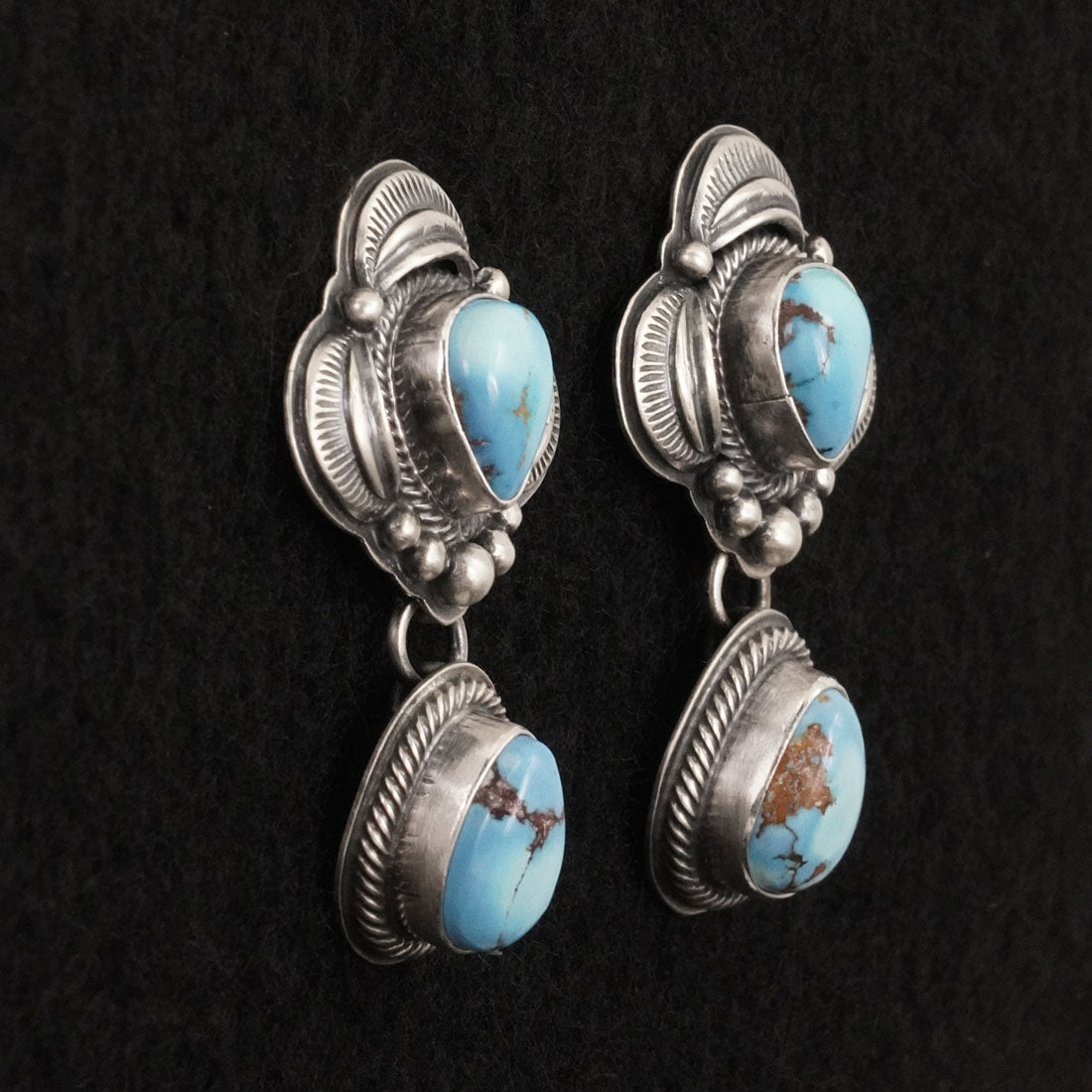 Randy Boyd Turquoise & Sterling Silver Necklace Set