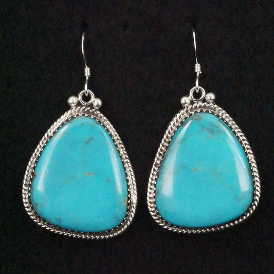 Sharon McCarthy Turquoise & Sterling Silver Earrings