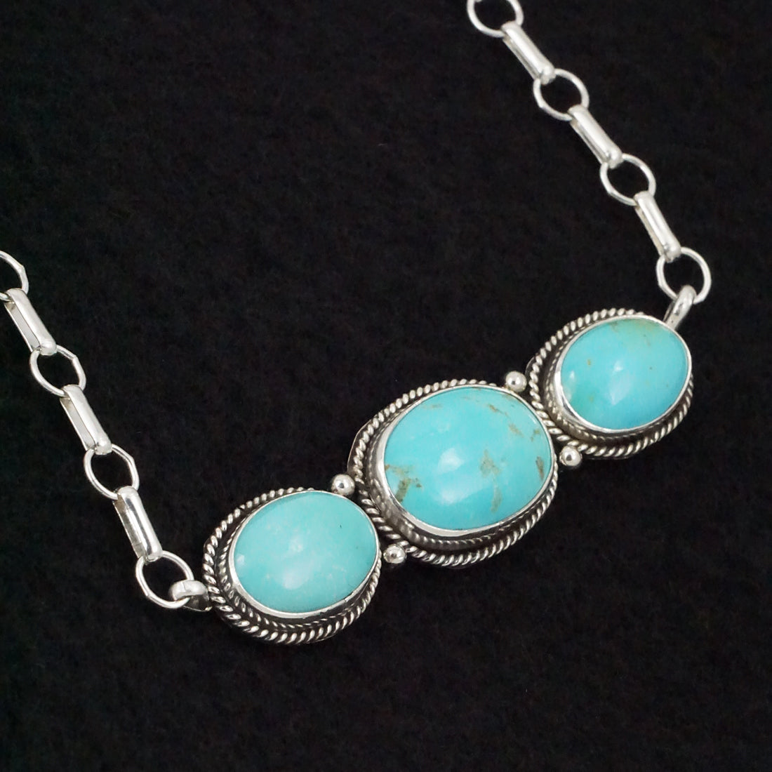 Rena Begay Turquoise & Sterling Silver Necklace