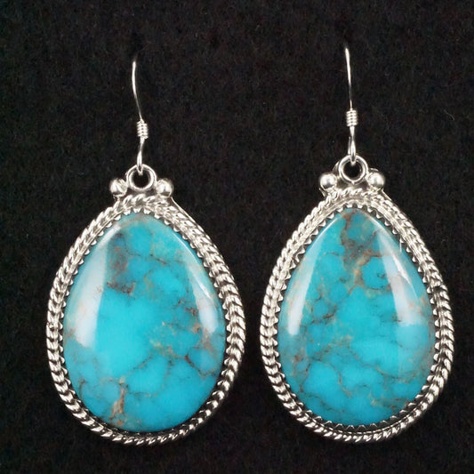 Sharon McCarthy Turquoise & Sterling Silver Earrings