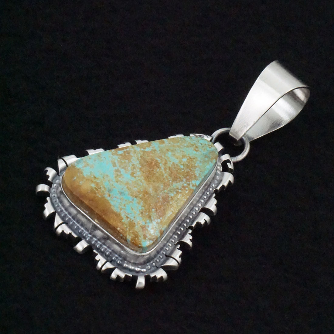 Randy Billy Turquoise & Sterling Silver Pendant