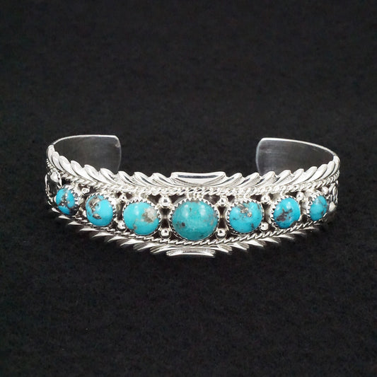 Anthony Brown Turquoise & Sterling Silver Bracelet