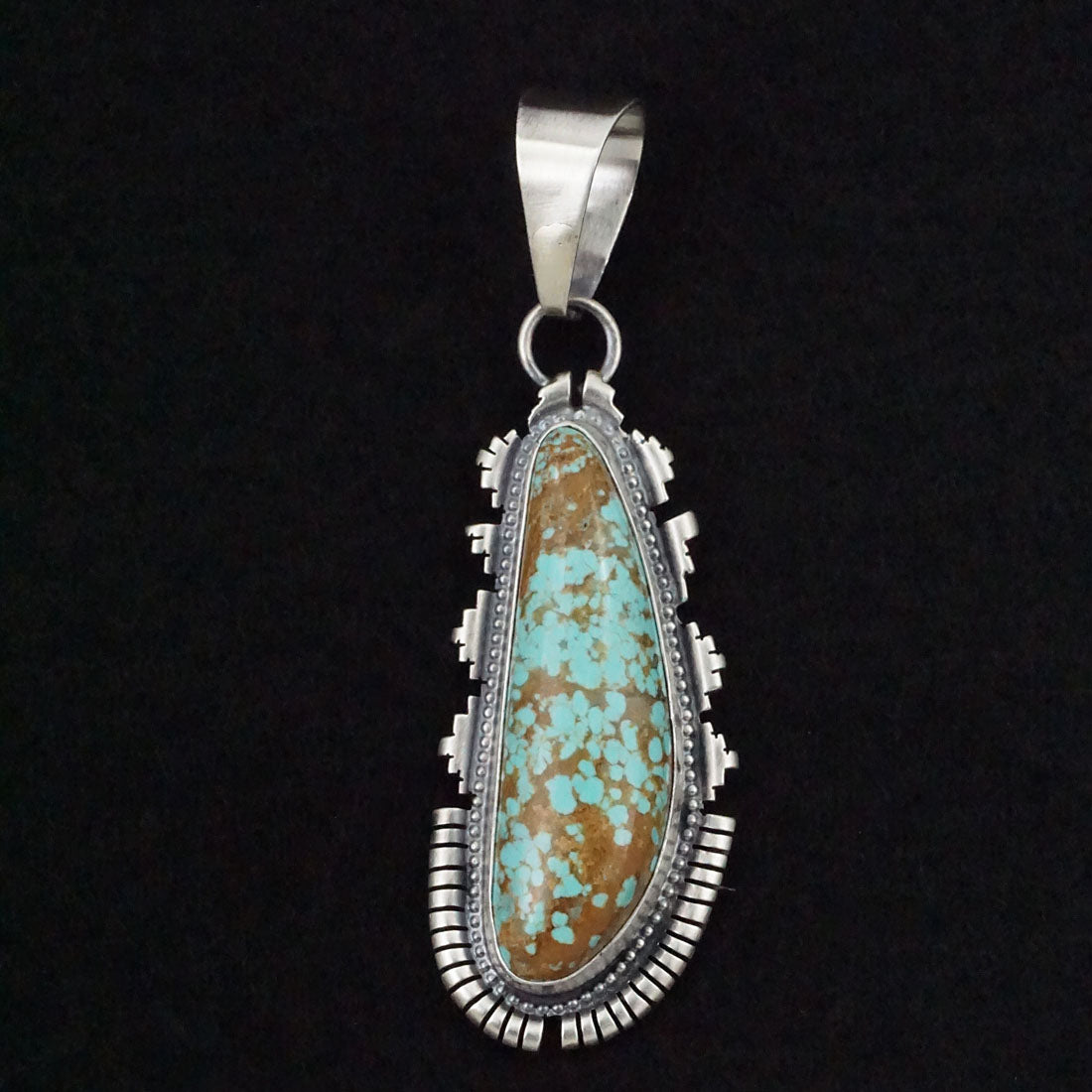 Randy Billy Turquoise & Sterling Silver Pendant