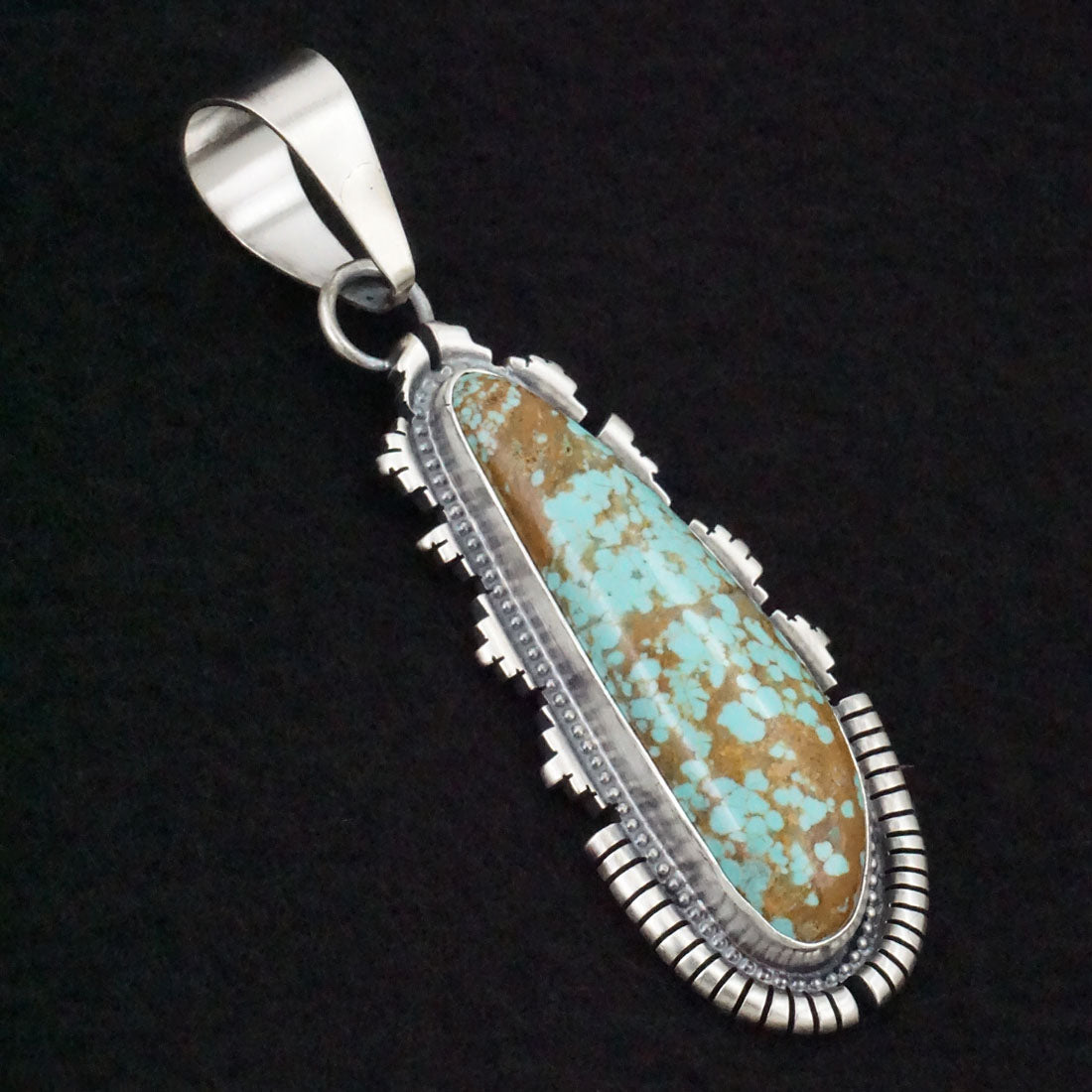 Randy Billy Turquoise & Sterling Silver Pendant