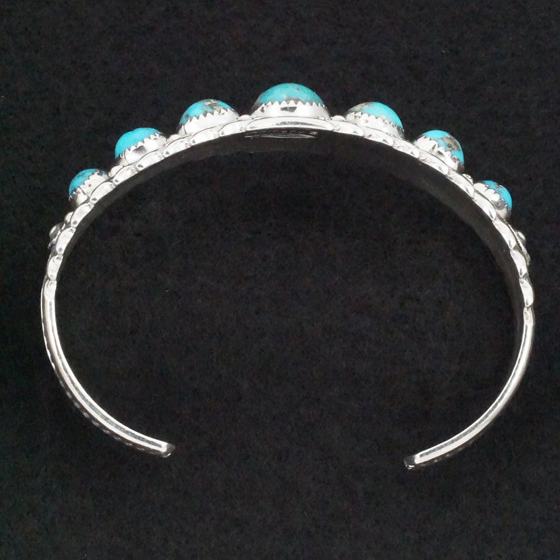 Anthony Brown Turquoise & Sterling Silver Bracelet