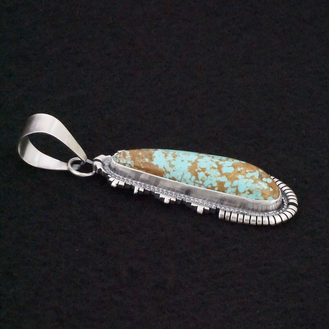 Randy Billy Turquoise & Sterling Silver Pendant