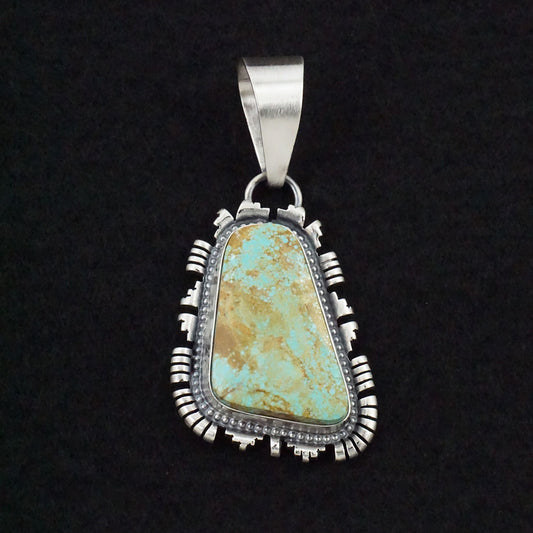 Randy Billy Turquoise & Sterling Silver Pendant