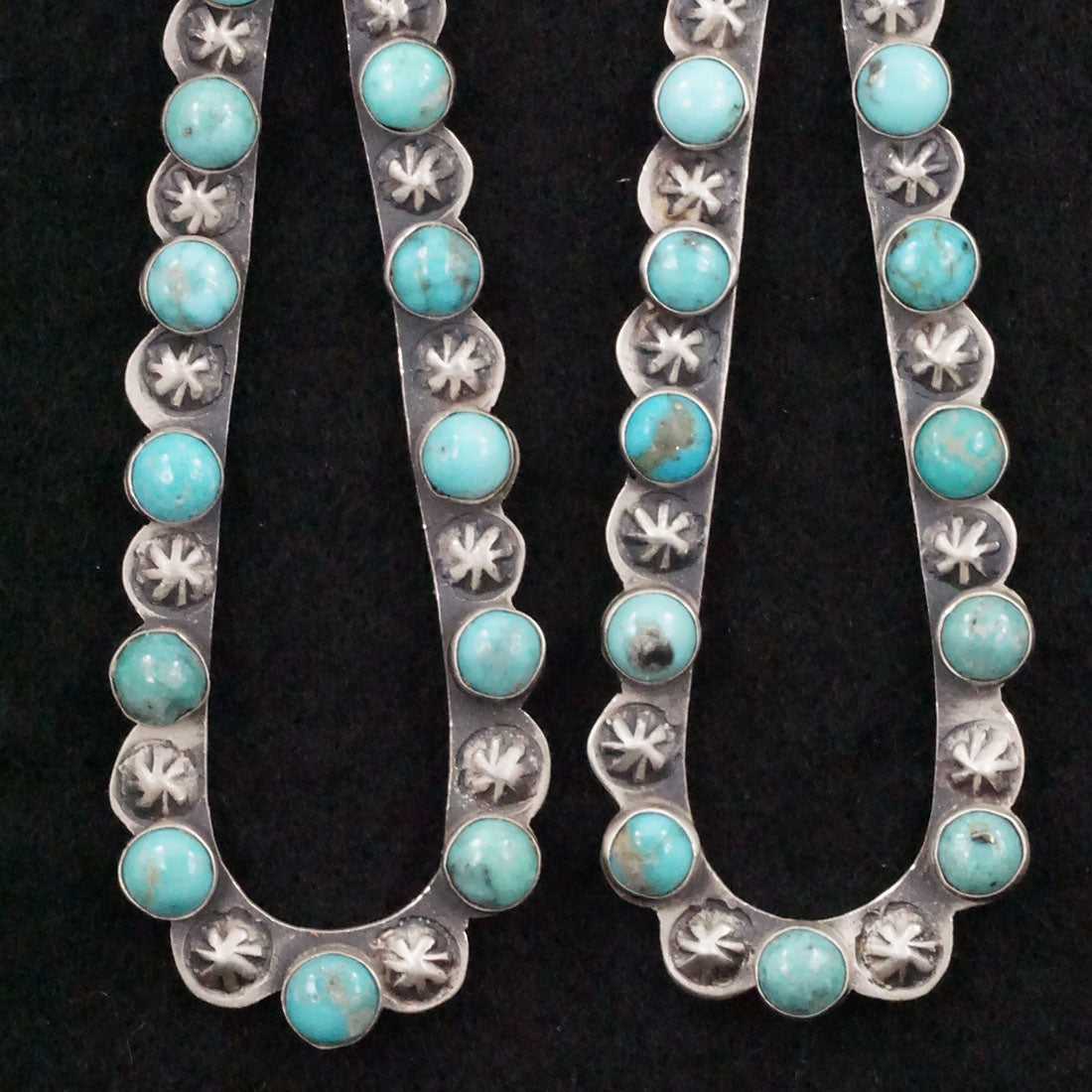 Eugene Charley Turquoise & Sterling Silver Earrings