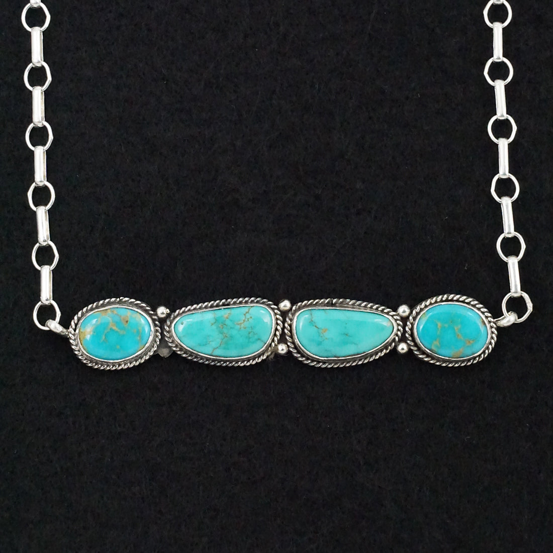 Rena Begay Turquoise & Sterling Silver Necklace