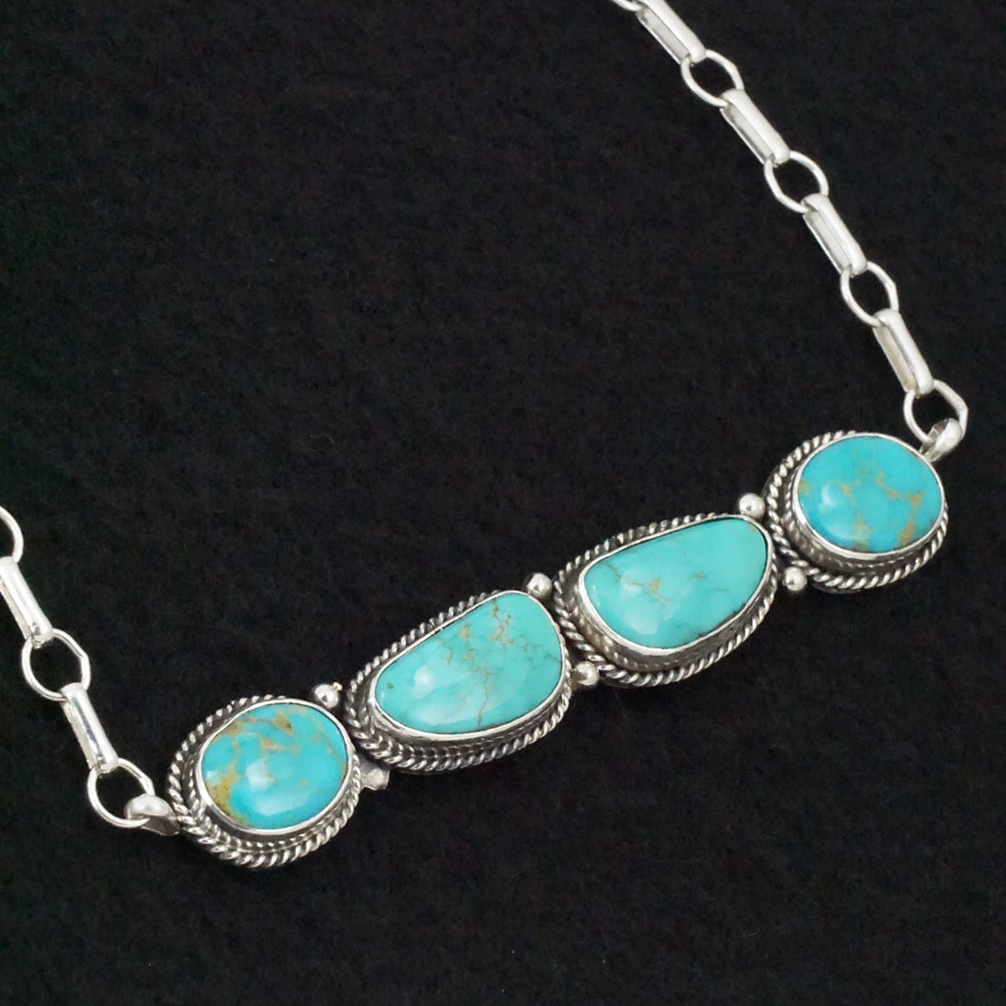 Rena Begay Turquoise & Sterling Silver Necklace