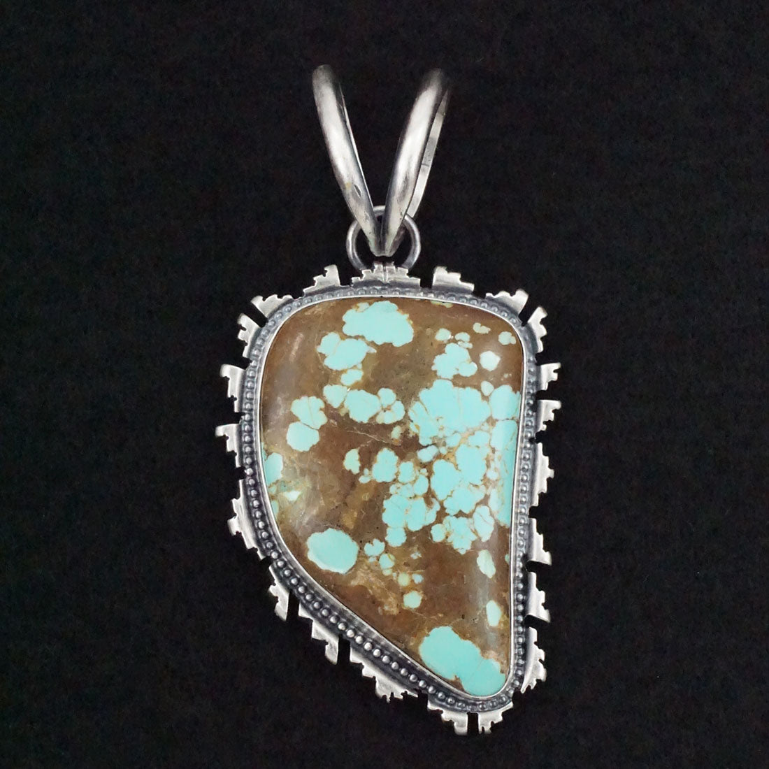 Randy Billy Turquoise & Sterling Silver Pendant