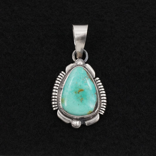 Thomas Francisco Turquoise & Sterling Silver Pendant