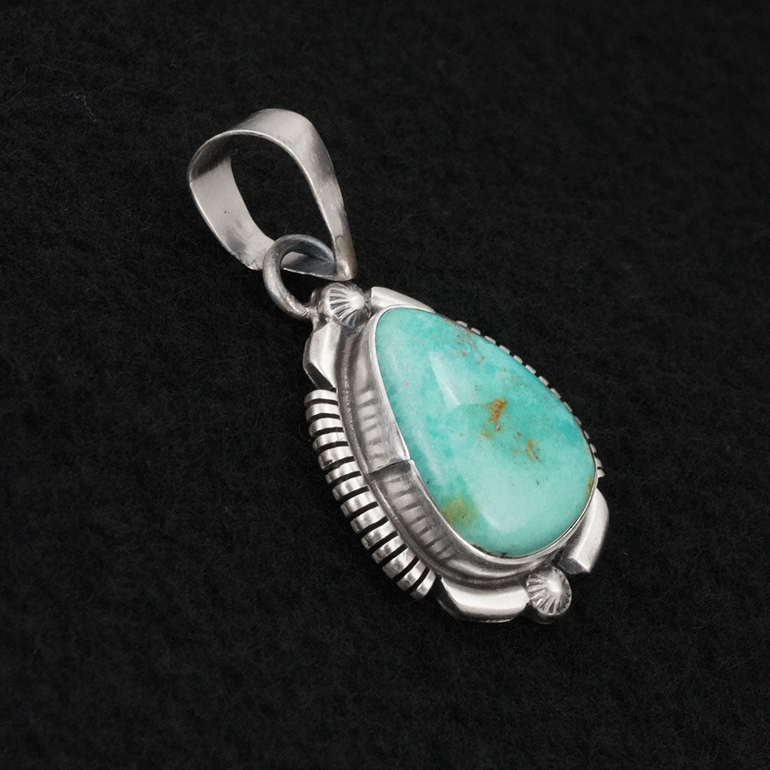 Thomas Francisco Turquoise & Sterling Silver Pendant