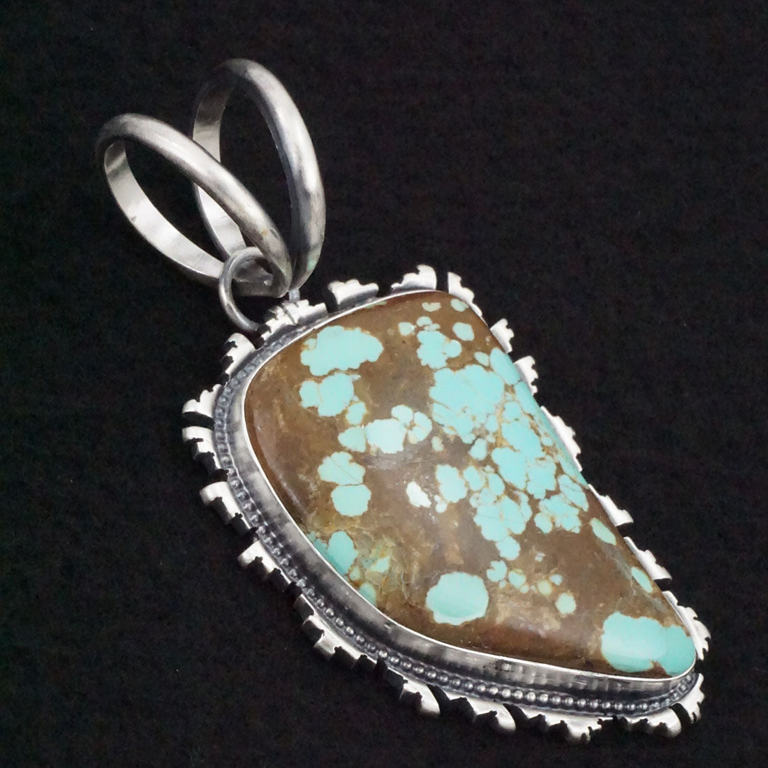 Randy Billy Turquoise & Sterling Silver Pendant