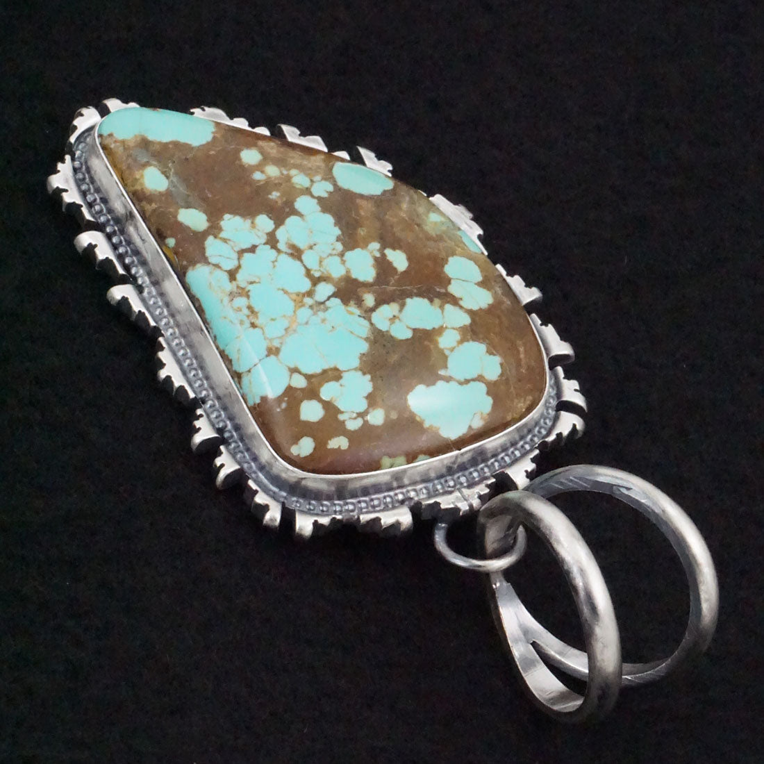 Randy Billy Turquoise & Sterling Silver Pendant