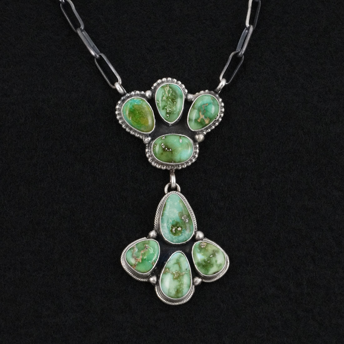 Darrin Livingston Turquoise & Sterling Silver Necklace