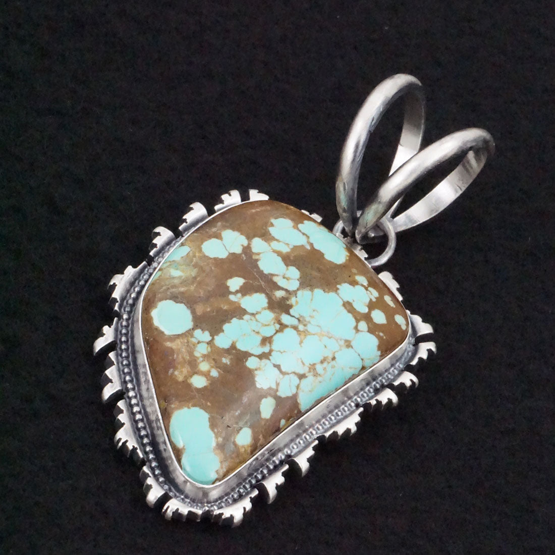 Randy Billy Turquoise & Sterling Silver Pendant